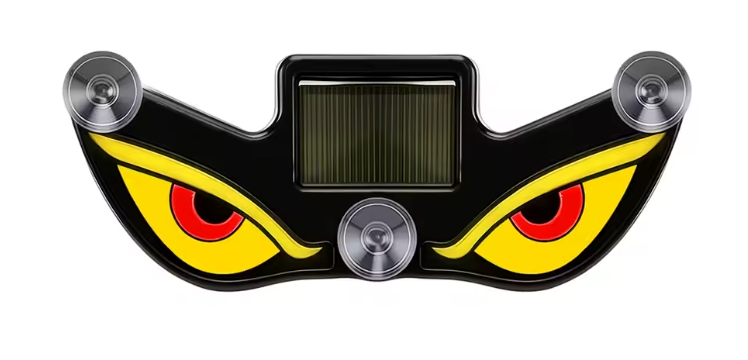 Luces LED Solares "Ojos de Demonio" para Ventana de Coche