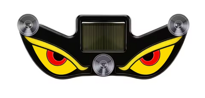 Luces LED Solares "Ojos de Demonio" para Ventana de Coche