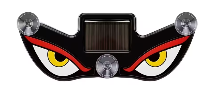 Luces LED Solares "Ojos de Demonio" para Ventana de Coche